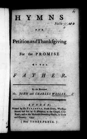 Hymns of Petition and Thanksgiving for the Promise of the Father the Third Edition Epub