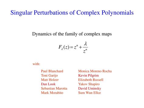 Hyperbolic Differential Polynomials And Their Singular Perturbations Doc