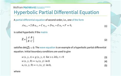 Hyperbolic Partial Differential Equations Kindle Editon