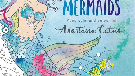 I Heart Mermaids Keep Calm and Colour In