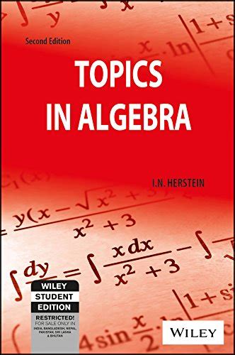 I N HERSTEIN TOPICS IN ALGEBRA SOLUTION MANUAL Ebook Reader