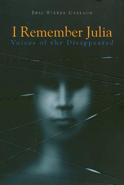 I Remember Julia Voices Of The Disappeared PDF