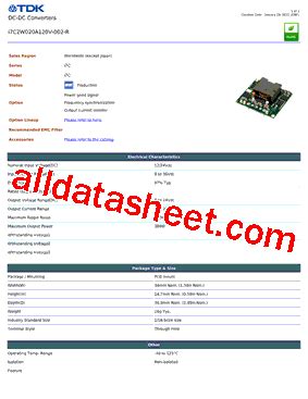 I7C2W020A120V-002-R: A Comprehensive Guide to Powering Up Your Applications