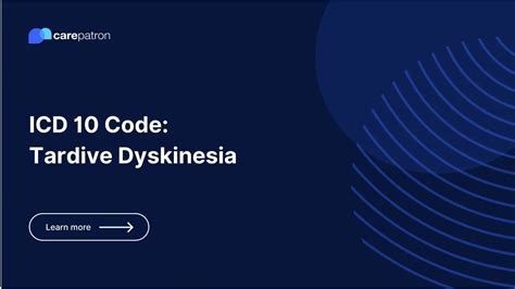 ICD-10 for Tardive Dyskinesia: A Deep Dive into G24.4