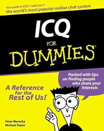 ICQ For Dummies Kindle Editon