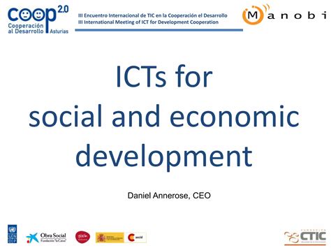 ICTs and Economic Development PDF