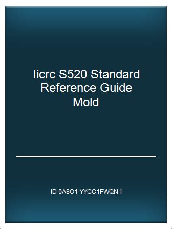 IICRC S520 Standard and Reference Guide for Ebook Doc