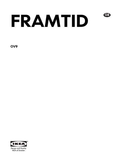 IKEA FRAMTID OV9 SERVICE MANUAL Ebook Doc