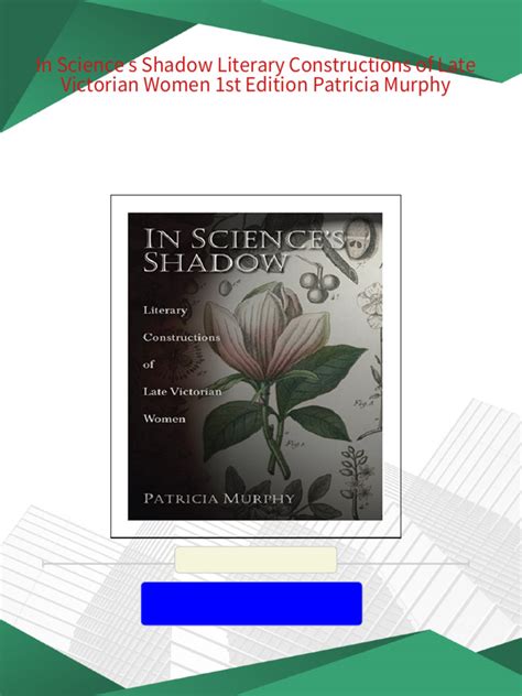 IN SCIENCE's SHADOW: LITERARY CONSTRUCTIONS OF LATE VICTORIAN WOMEN Kindle Editon