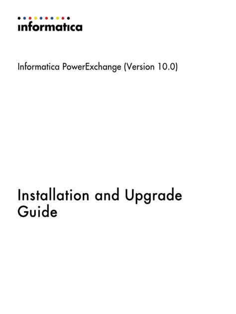 INFORMATICA POWEREXCHANGE TUTORIAL Ebook PDF