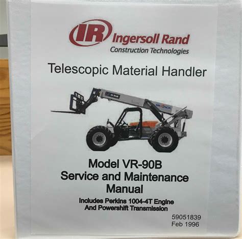 INGERSOL RAND VR90B SERVICE MANUAL Ebook Reader