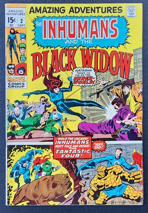 INHUMANS and the BLACK WIDOW 2 FRIEND AGAINST FRIEND VOL 1 Kindle Editon