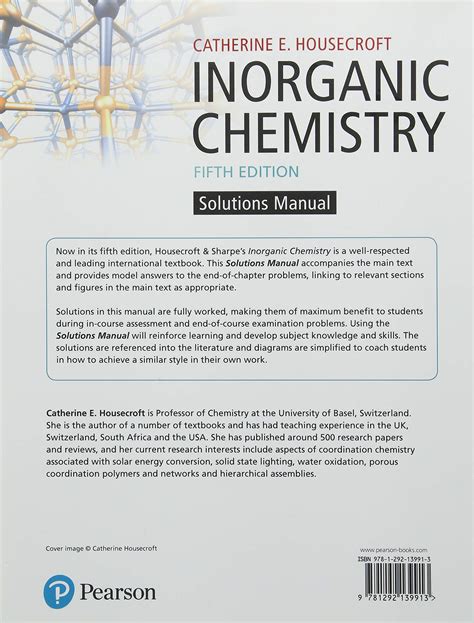 INORGANIC CHEMISTRY FIFTH EDITION SOLUTIONS MANUAL Ebook PDF