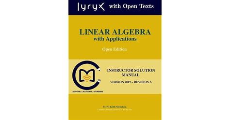 INSTRUCTOR SOLUTIONS MANUAL HOLT LINEAR ALGEBRA Ebook Epub