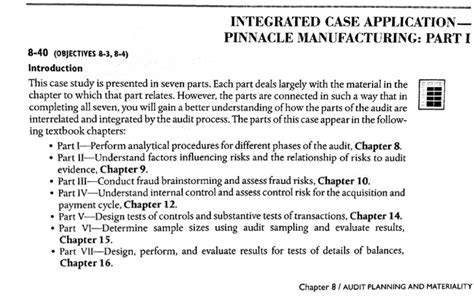 INTEGRATED CASE APPLICATION PINNACLE MANUFACTURING SOLUTION Ebook Reader