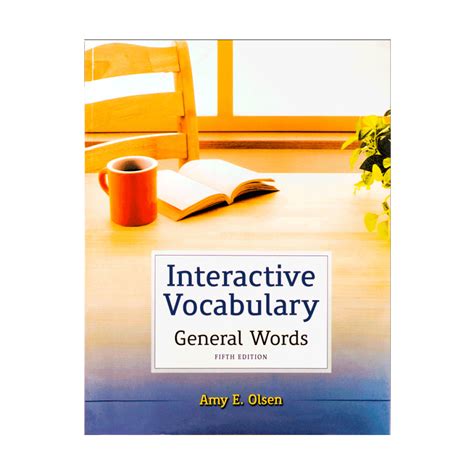 INTERACTIVE VOCABULARY GENERAL WORDS FIFTH EDITION ANSWER Ebook PDF