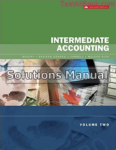 INTERMEDIATE ACCOUNTING VOLUME 2 SOLUTION MANUAL Ebook Epub