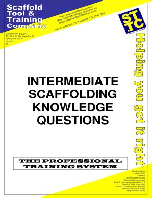 INTERMEDIATE SCAFFOLDING QUESTIONS AND ANSWERS Ebook Reader