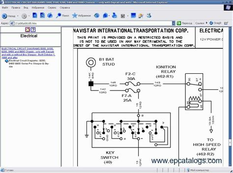 INTERNATIONAL PROSTAR WIRING DIAGRAM Ebook Doc