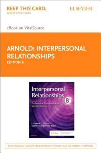 INTERPERSONAL RELATIONSHIPS ARNOLD AND BOGGS Ebook Epub