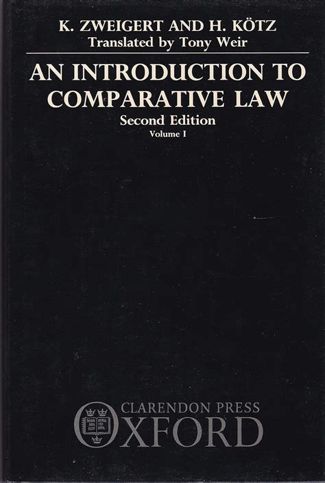 INTRODUCTION TO COMPARATIVE LAW ZWEIGERT 1998 PDF BOOK Kindle Editon