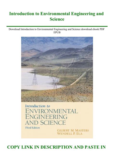 INTRODUCTION TO ENVIRONMENTAL ENGINEERING Ebook Reader