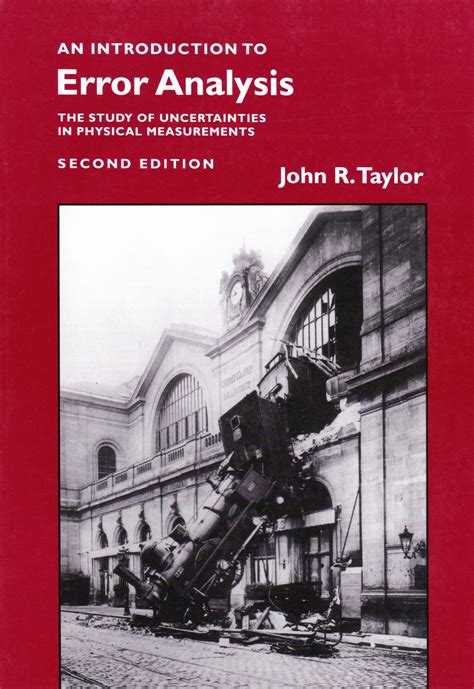 INTRODUCTION TO ERROR ANALYSIS TAYLOR SOLUTION MANUAL Ebook PDF