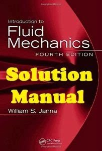 INTRODUCTION TO FLUID MECHANICS JANNA SOLUTIONS Ebook Reader