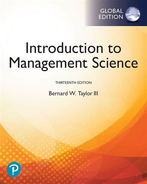 INTRODUCTION TO MANAGEMENT SCIENCE TAYLOR SOLUTIONS Ebook Kindle Editon