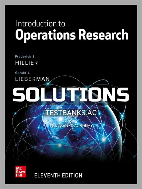 INTRODUCTION TO OPERATIONS RESEARCH HILLIER SOLUTIONS Ebook Epub