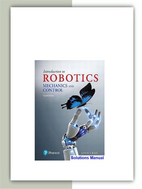 INTRODUCTION TO ROBOTICS CRAIG SOLUTIONS FREE DOWNLOAD Ebook Epub