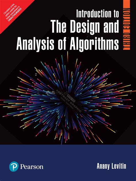 INTRODUCTION TO THE DESIGN AND ANALYSIS OF ALGORITHMS 3RD EDITION SOLUTION MANUAL Ebook Kindle Editon