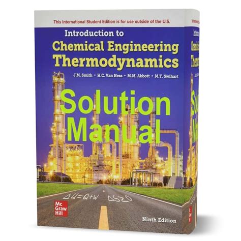 INTRODUCTORY CHEMICAL ENGINEERING THERMODYNAMICS ELLIOTT SOLUTIONS MANUAL Ebook Epub