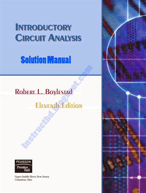INTRODUCTORY CIRCUIT ANALYSIS 11TH EDITION SOLUTION MANUAL PDF Ebook Reader