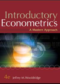 INTRODUCTORY ECONOMETRICS A MODERN APPROACH SOLUTION MANUAL Ebook Doc