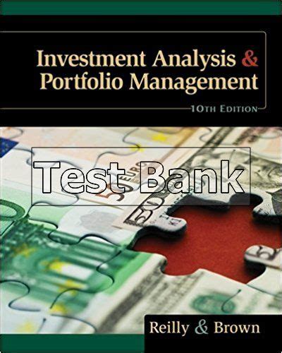 INVESTMENT ANALYSIS AND PORTFOLIO MANAGEMENT TEST BANK PDF Ebook PDF