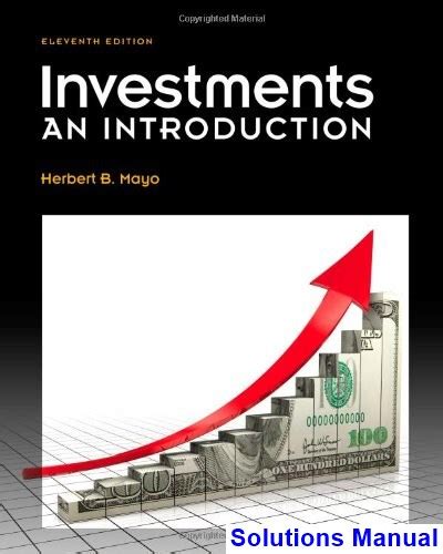 INVESTMENTS 11TH EDITION BY MAYO SOLUTIONS Ebook Kindle Editon