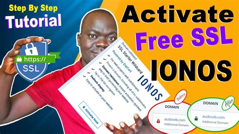 IONOS SSL certificate activation process