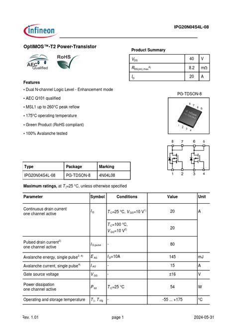 IPG20N04S4L-08