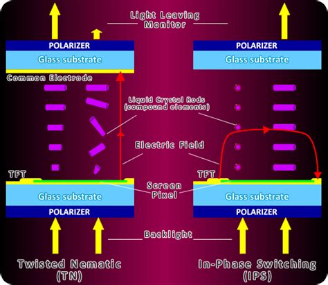 IPS (In-Plane Switching)