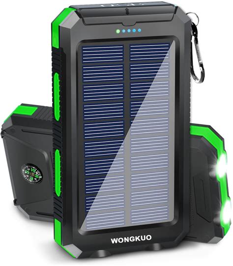 IRONWOOD Solar Charger Waterproof Flashlight Doc