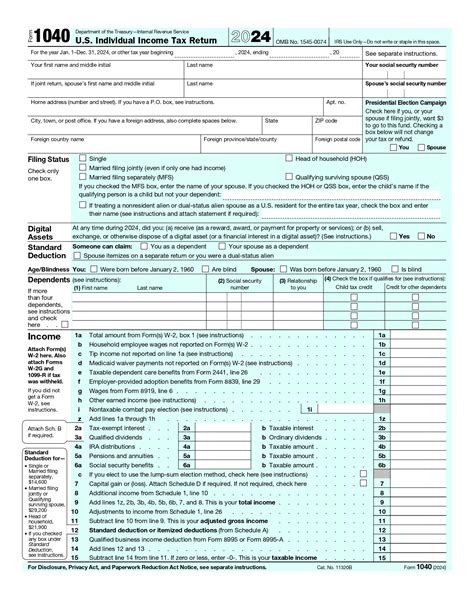 IRS Form 1040: The Definitive 2025 Guide for Individuals