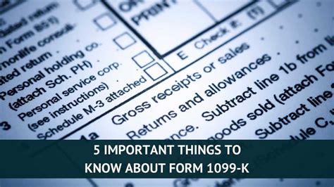 IRS Form 1099-K: Everything You Need to Know