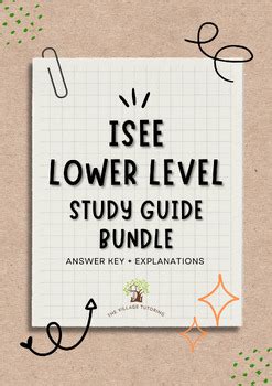 ISEE Lower Level Study Guide PDF