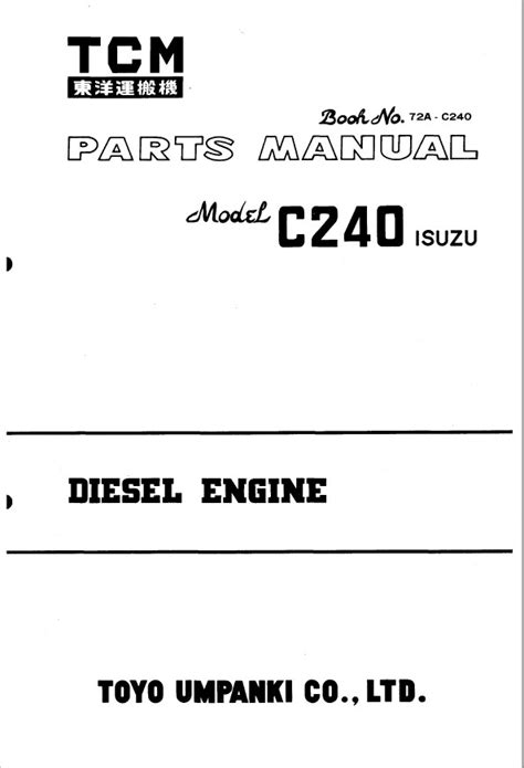 ISUZU C240 DIESEL MANUAL Ebook Kindle Editon