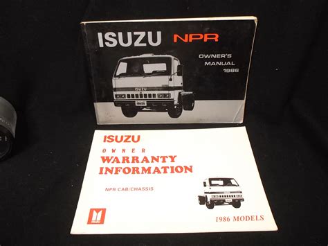 ISUZU NPR OWNERS MANUAL Ebook Doc