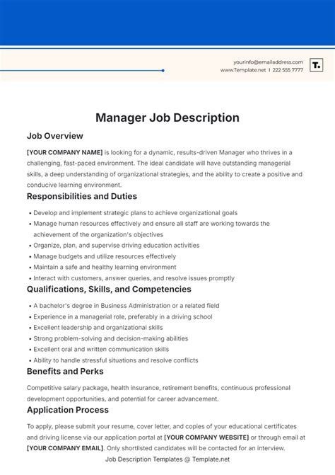 IT Manager Job Description: A Comprehensive 10,000-Character Guide