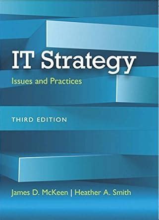 IT Strategy Issues and Practices 3rd Edition Kindle Editon