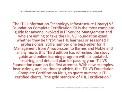 ITIL V3 FOUNDATION INTERVIEW QUESTIONS Ebook Epub