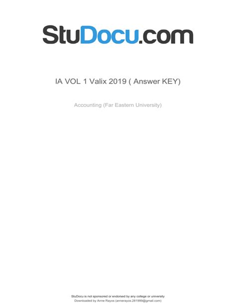 Ia Volume 1 Questions And Answers Reader